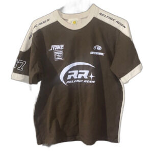 Take All Shop Relfric Rden Brown and Cream T-shirt